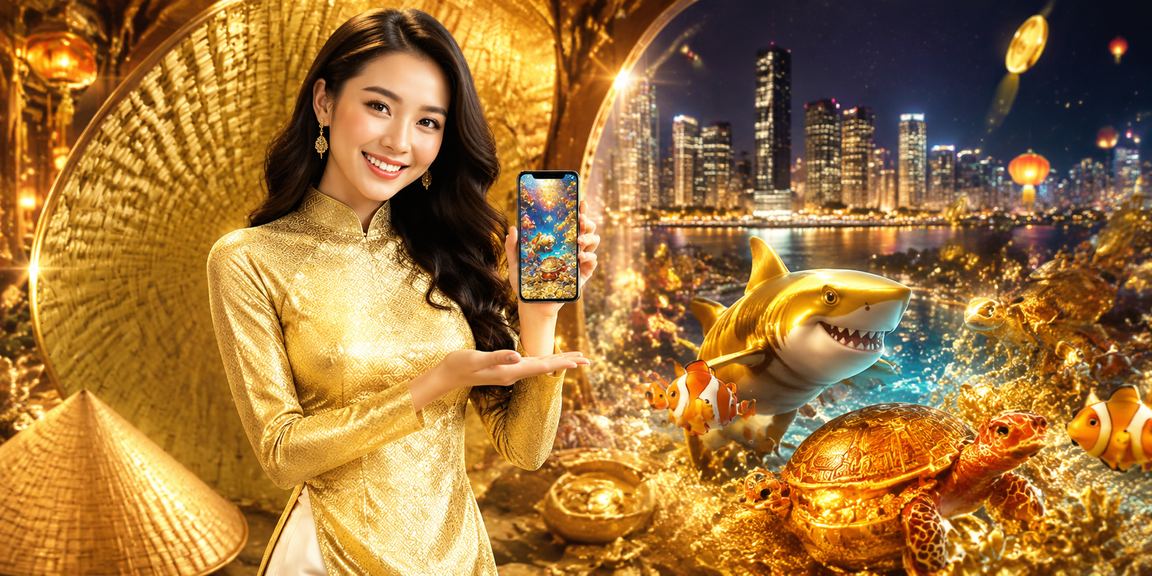 Người dùng nữ mặc áo dài trải nghiệm casino di động tại TP. Hồ Chí Minh
